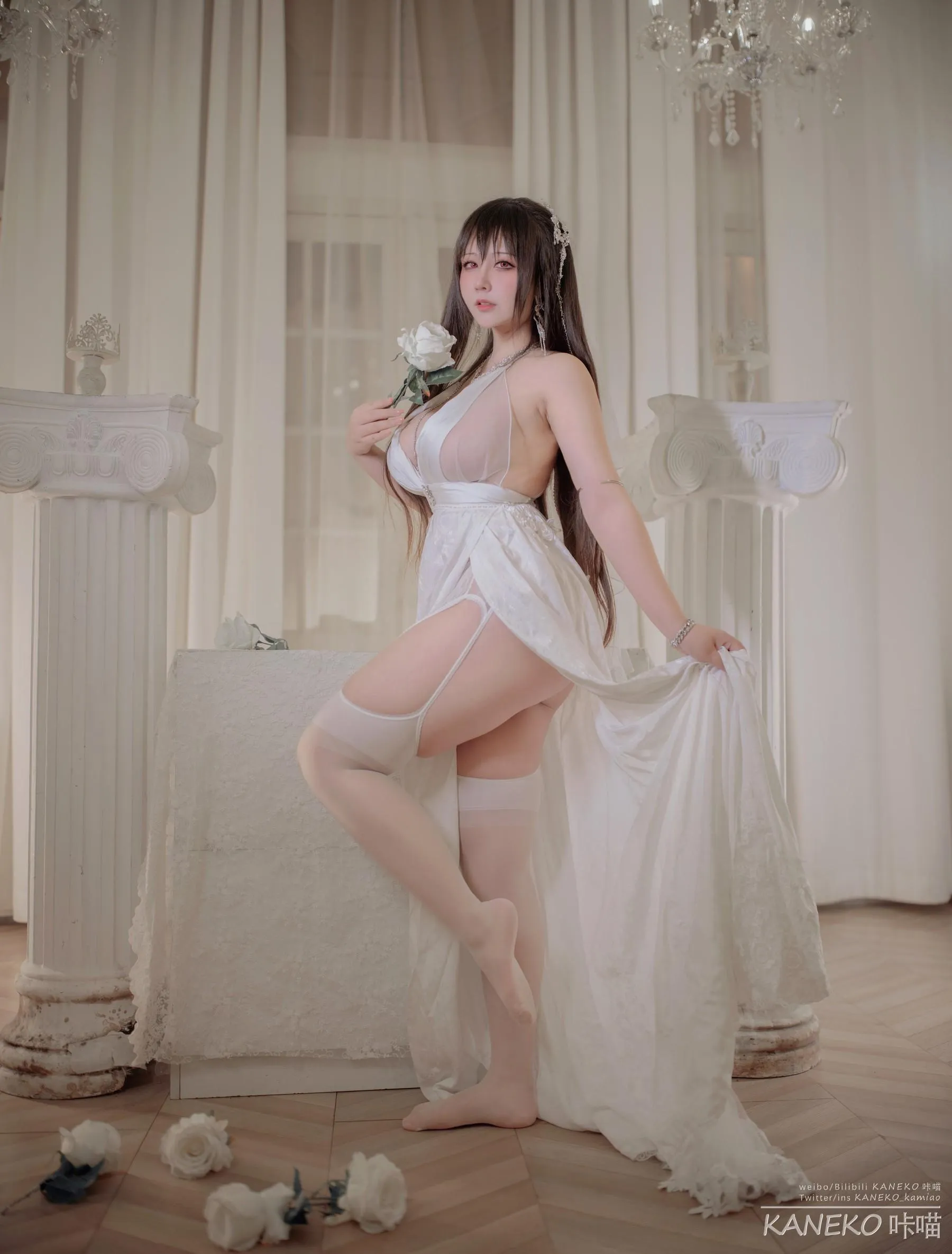 KANEKO_咔喵 – NO.09 大凤婚纱花嫁2.0 [48P]插图8